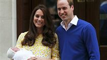 Princ William a vvodkyn Kate se svoj dcerou.