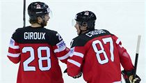 CO JMÉNO, TO POJEM. Claude Giroux gratuluje při kanonádě proti Německu Sidneymu... | na serveru Lidovky.cz | aktuální zprávy