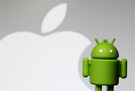 Apple vs. Android od Googlu (ilustraní foto)