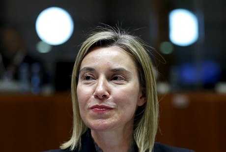 éfka evropské diplomacie Federica Mogheriniová.
