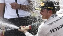 Nico Rosberg oslavuje vítězství ve Velké ceně Španělska. | na serveru Lidovky.cz | aktuální zprávy
