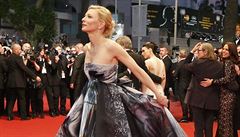 Hereka Cate Blanchettová pijela do Cannes s filmem Carol