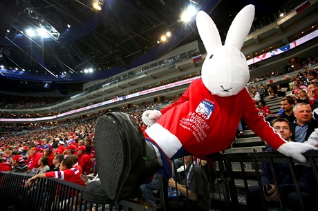 Bob a Bobek se stali první dvojicí maskot na hokejovém mistrovství svta.