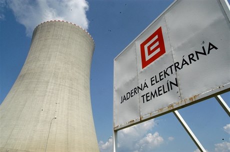 Jaderná elektrárna Temelín.