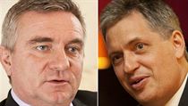 Hradní kancléř Vratislav Mynář a ministr pro legislativu a lidská práva Jiří... | na serveru Lidovky.cz | aktuální zprávy