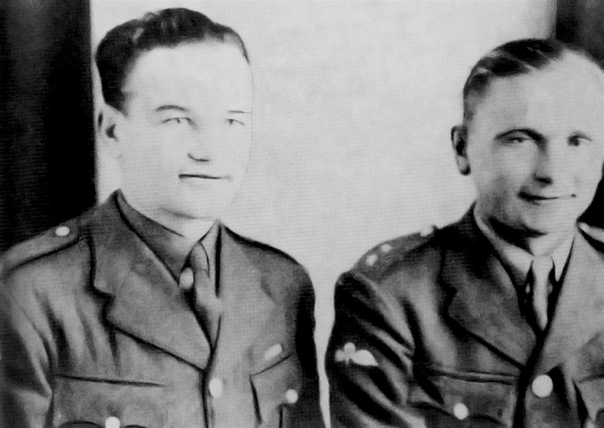 Parautisté Jan Kubi a Josef Gabík