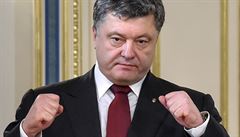 Ukrajinský prezident Petro Poroenko.