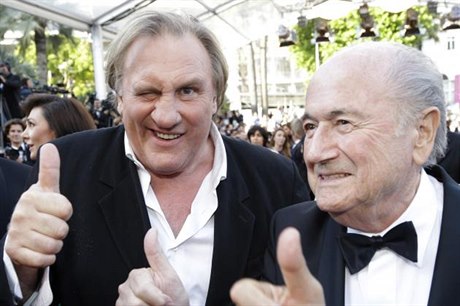 Herec Gérad Depardieu. Ilustraní foto.