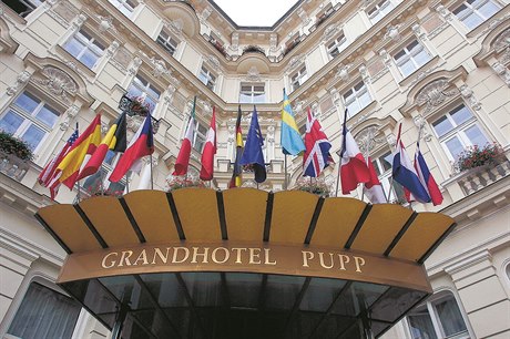 Grandhotel Pupp v Karlových Varech.