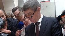 Ministr financí a šéf hnutí ANO Andrej Babiš hovoří s novináři 18. června v... | na serveru Lidovky.cz | aktuální zprávy