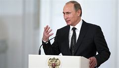 Vladimir Putin na oslavách Dne Ruska