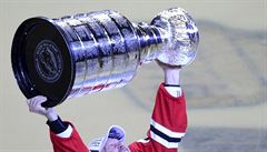 Chicago Blackhawks slaví Stanley Cup.