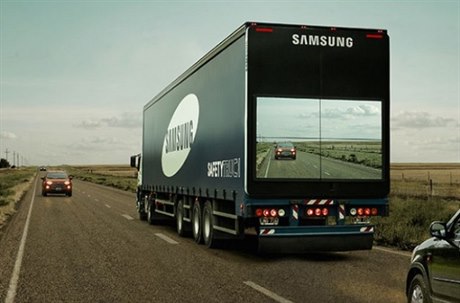 Bezpený kamión. Firma Samsung vyvinula systém, díky nmu u idii pi...