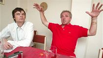 Ladislav Vízek (vpravo) s Lukášem Pollertem. | na serveru Lidovky.cz | aktuální zprávy