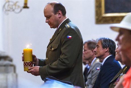 Pieta se konala ve vojenském kostele sv. Jana Nepomuckého.