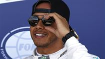 Lewis Hamilton ovldl kvalifikaci.
