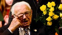 Nicholas Winton v Praze 20. ledna 2010. | na serveru Lidovky.cz | aktuální zprávy