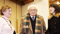 19. ledna 2011 piletl do Prahy Sir Nicholas Winton, aby se zúastnil premiéry...