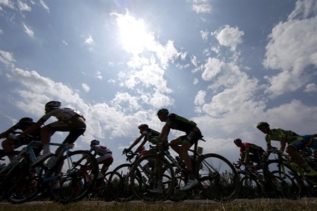 Momentka ze 14. etapy Tour de France.