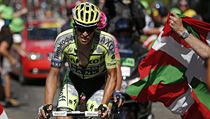 Alberto Contador ze stje Tinkoff-Saxo.