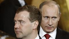 Dmitrij Medvdev a Vladimir Putin.