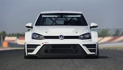 Závodní Volkswagen Golf s aerodynamickým designem