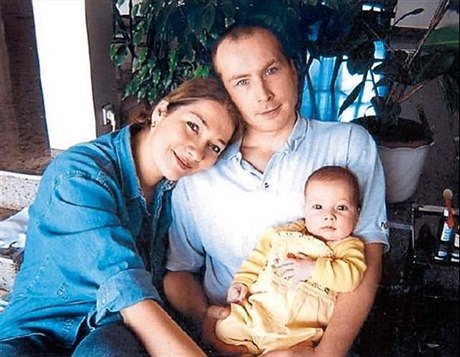 Michal Velíek s manelkou Ivou a dcerou Valentinkou.