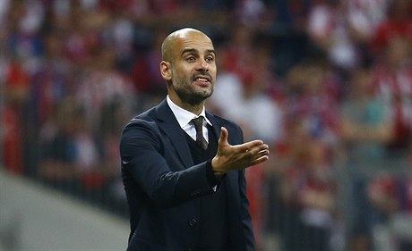 Trenér Bayernu Mnichov Josep Guardiola.