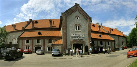 Pivovar Eggenberg v eském Krumlov.