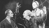 Alfred Albert, Rudolph Klein-Rogue a Brigitte Helm ve filmu Metropolis (reie...
