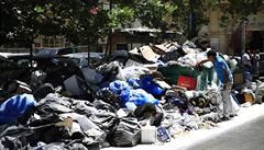 V Bejrútu petékají popelnice jenom tyi nebo pt dní a lidé u toho mají...