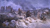 Alfons Mucha: Slovanská epopej - Petr Chelčický u Vodňan (1420) | na serveru Lidovky.cz | aktuální zprávy