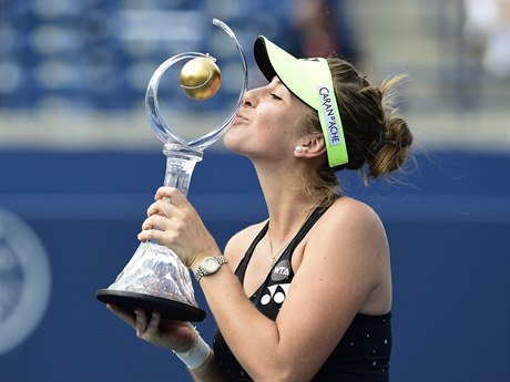Belinda Bencicová vyhrála turnaj v Torontu.