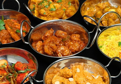 Indické jídlo (ilustraní foto).