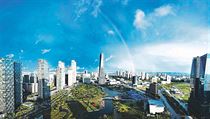 Chytré město Songdo. Chytré město Songdo.