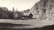 Loveck chata v Mion, 1952, foto Josef Sudek, repro z knihy Josef Sudek /...
