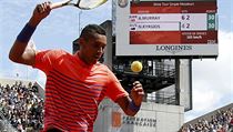 Nick Kyrgios pedvedl proti Murraymu pr povedench der, ale jinak se zpasem...