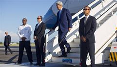 John Kerry dorazil na Kubu.