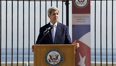 Kerry v projevu prohlásil, e oboustranná izolace obou zemí musí skonit.