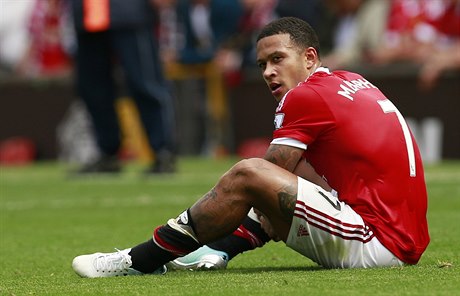 Memphis Depay z United po utkání proti Newcastlu.