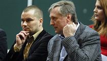 Přátelé. Bývalý premiér Mirek Topolánek se svého poradce a lobbisty Marka... Přátelé. Bývalý premiér Mirek Topolánek se svého poradce a lobbisty Marka...