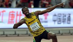 FENOMÉN. Usain Bolt získal v Pekingu ti medaile. Dv individuální, jednu ve...