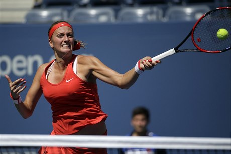 Petra Kvitová ve tvrtfinále US Open.