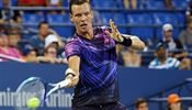 Tom Berdych prohrl v osmifinle grandslamovho US Open v New Yorku s...