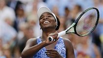 Radost z postupu. Venus Williamsov prola na US Open do tvrtfinle.