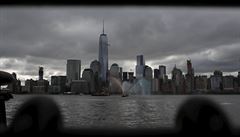 14 let poté: výhled na Manhattan.
