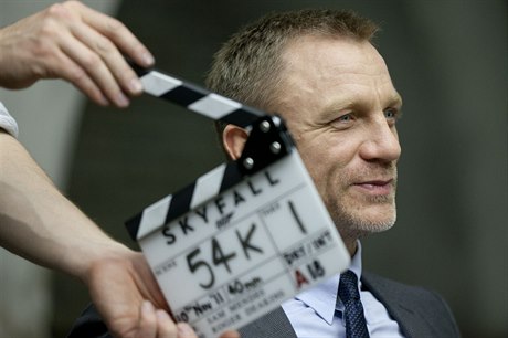 Daniel Craig pi natáení bondovky Skyfall