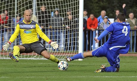 Utkání 3. kola MOL Cupu, fotbalového Poháru FAR, Tachov - Plze, 23. záí v...