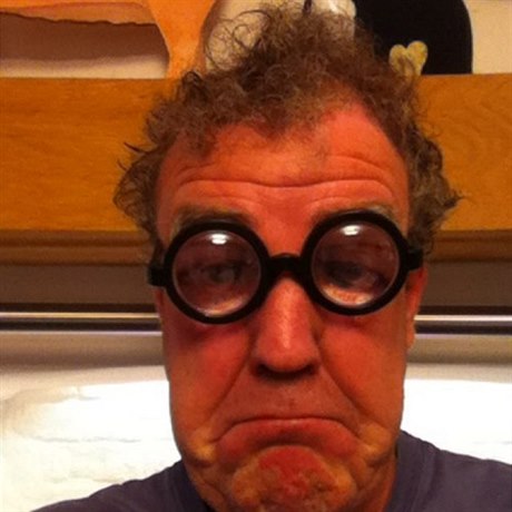 Profilová fotka Jeremyho Clarksona na jeho twitterovém útu.