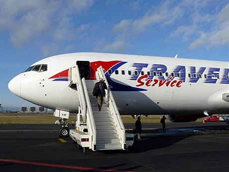 Letadlo spolenosti Travel Service (ilustraní foto)
